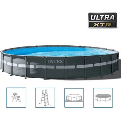 Intex Schwimmbad-Set - Rund Ultra XTR Rahmen - 732 x 132 cm Intex Schwimmbad-Set - Rund Ultra XTR Rahmen - 732 x 132 cm