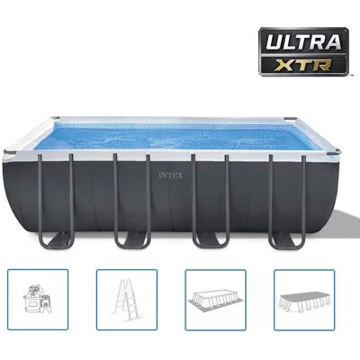 Intex Pool Rektangulært Ultra XTR Ramme 549x274x132cm Intex Pool Rektangulært Ultra XTR Ramme 549x274x132cm
