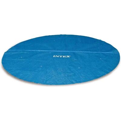 Intex Pool Cover - Blue - 244cm - Heat Retaining Intex Pool Cover - Blue - 244cm - Heat Retaining