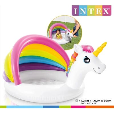 Piscine bébé licorne gonflable centre de jeux extérieur Piscine bébé licorne gonflable centre de jeux extérieur