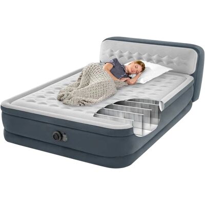 Intex Queen opblaasbed Ultra Plush Hoofdeinde Intex Queen opblaasbed Ultra Plush Hoofdeinde