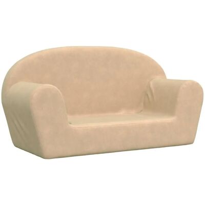 vidaXL Canapé pour enfants en peluche douce 2 places - Mobilier pour enfants - Publicité vidaXL Canapé pour enfants en peluche douce 2 places - Mobilier pour enfants - Publicité