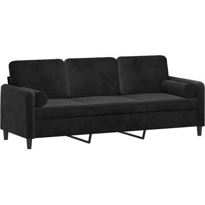 vidaXL 3-Sitzer Samtsofa - Modernes Design, Abnehmbare Kissenbezüge vidaXL 3-Sitzer Samtsofa - Modernes Design, Abnehmbare Kissenbezüge