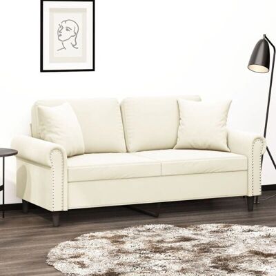 Canapé Velours 2 Places Vidaxl - Mobilier Moderne et Confortable - Publicité Canapé Velours 2 Places Vidaxl - Mobilier Moderne et Confortable - Publicité