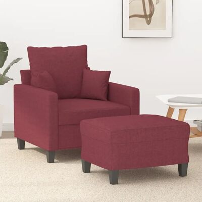 VIDAXL Sillón con Reposapiés - Asiento Moderno y Cómodo VIDAXL Sillón con Reposapiés - Asiento Moderno y Cómodo