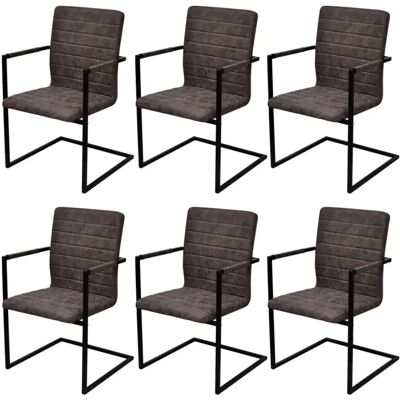 Vidaxl 2-teiliges Sofa-Set - Braune Couch mit Kissen Vidaxl 2-teiliges Sofa-Set - Braune Couch mit Kissen