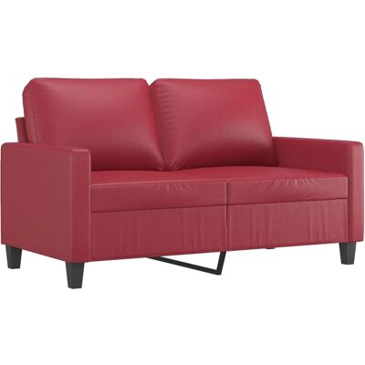 Ensemble Canapés VidaXL Rouge 2 et 3 Places - Mobilier Salon - Publicité Ensemble Canapés VidaXL Rouge 2 et 3 Places - Mobilier Salon - Publicité