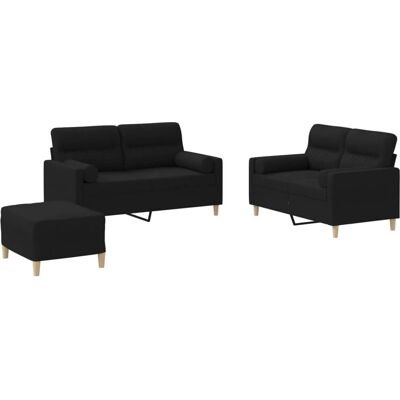 vidaXL 3201596 ensemble de mobilier pour salon - canapé avec coussins - Publicité vidaXL 3201596 ensemble de mobilier pour salon - canapé avec coussins - Publicité