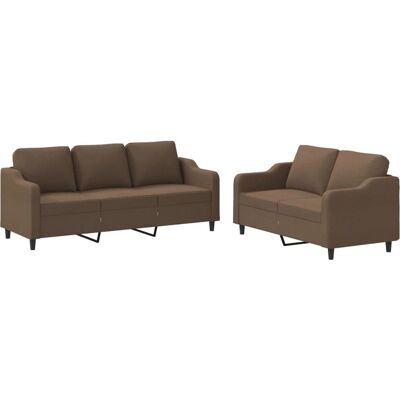 VidaXL 3201837 Ensemble de Mobilier pour Salon - Marron - Publicité VidaXL 3201837 Ensemble de Mobilier pour Salon - Marron - Publicité