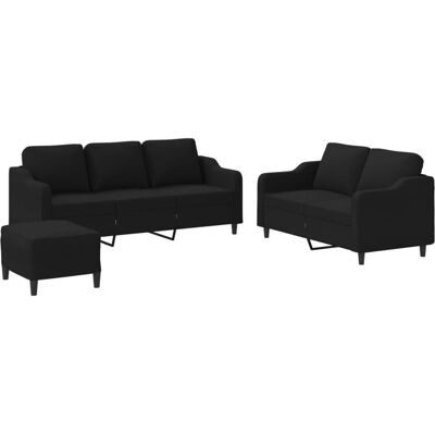 VidaXL 3201846 ensemble de meubles pour salon - Noir - Publicité VidaXL 3201846 ensemble de meubles pour salon - Noir - Publicité