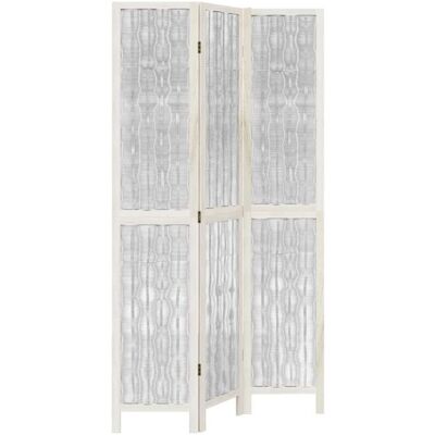 vidaXL Valkoinen 3-paneelinen huoneen jakaja - Toimiston yksityisyyskansi vidaXL Valkoinen 3-paneelinen huoneen jakaja - Toimiston yksityisyyskansi