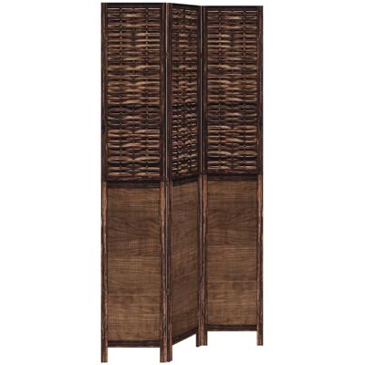 vidaXL Séparateur de pièce 3 pcs. Bois massif paulownia marron foncé - Séparateur de pièce - Publicité vidaXL Séparateur de pièce 3 pcs. Bois massif paulownia marron foncé - Séparateur de pièce - Publicité