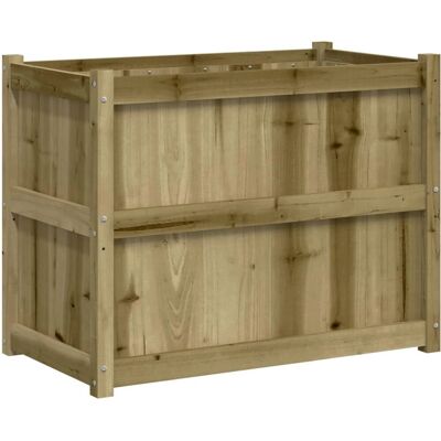 vidaXL Gartentopf 90x50x70 cm Imprägniertes Kiefernholz - Gartenpflanzer vidaXL Gartentopf 90x50x70 cm Imprägniertes Kiefernholz - Gartenpflanzer