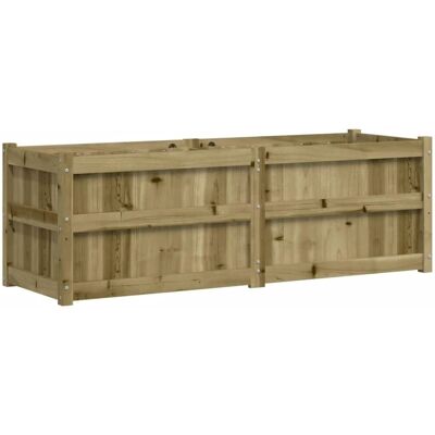 vidaXL Tuinplantbak geïmpregneerd dennenhout - Garden Planter vidaXL Tuinplantbak geïmpregneerd dennenhout - Garden Planter