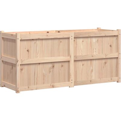 vidaXL Kiefern-Gartenpflanzgefäß 150x50x70 cm - Pflanzkübel vidaXL Kiefern-Gartenpflanzgefäß 150x50x70 cm - Pflanzkübel