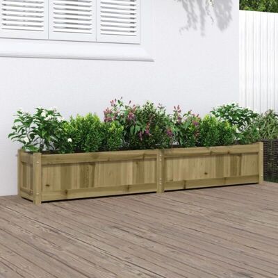 vidaXL 180x31x31 cm Pflanzkübel - Garten Pflanztopf vidaXL 180x31x31 cm Pflanzkübel - Garten Pflanztopf