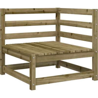 vidaXL Outdoor Bench Wood - Garden Corner Sectional 70x70x67cm vidaXL Outdoor Bench Wood - Garden Corner Sectional 70x70x67cm