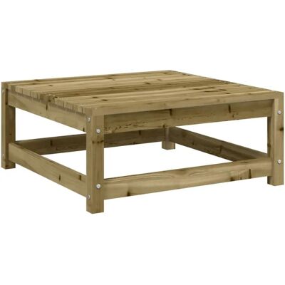 vidaXL 837941 Gartentisch - Holz - Natürliche Imprägnierung - Outdoor-Bank vidaXL 837941 Gartentisch - Holz - Natürliche Imprägnierung - Outdoor-Bank