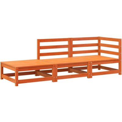 vidaXL 837974 Gartenbank - Holz, 2 Sitzer, Braun vidaXL 837974 Gartenbank - Holz, 2 Sitzer, Braun