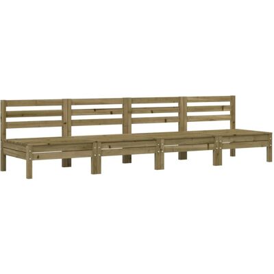 vidaXL 838011 Gartenbank Holz Natürlich imprägniert - Gartenbank vidaXL 838011 Gartenbank Holz Natürlich imprägniert - Gartenbank