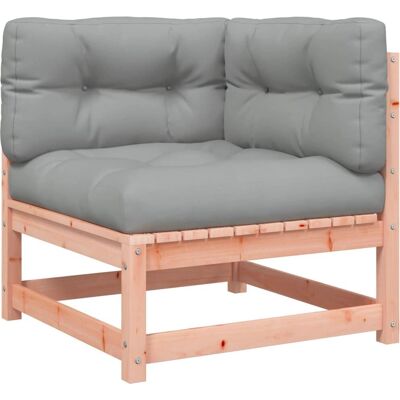 vidaXL Gartenhocker Mit Kissen Massivholz Kiefer - Outdoor Bank vidaXL Gartenhocker Mit Kissen Massivholz Kiefer - Outdoor Bank