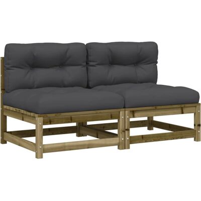 Ławka ogrodowa VidaXL Model 838092 - Drewno na zewnątrz Ławka ogrodowa VidaXL Model 838092 - Drewno na zewnątrz