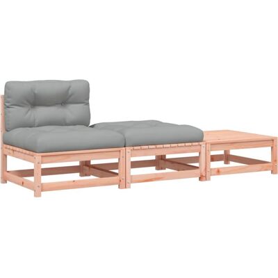 vidaXL Gartenbank - Langlebiges Douglas-Holz - Modulares Design vidaXL Gartenbank - Langlebiges Douglas-Holz - Modulares Design
