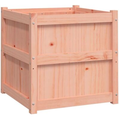 vidaXL Massief houten tuinplantbak 60x60x60 cm - Tuinplantbak vidaXL Massief houten tuinplantbak 60x60x60 cm - Tuinplantbak