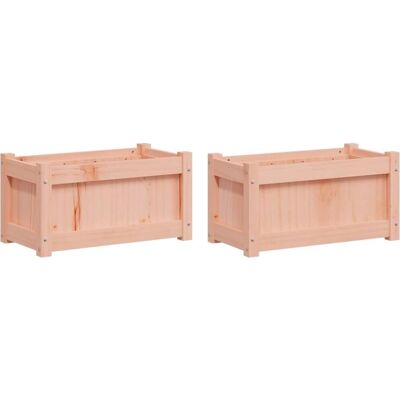 vidaXL Gartenpflanzen 2 Stück Massivholz Douglas - Gartenpflanzer vidaXL Gartenpflanzen 2 Stück Massivholz Douglas - Gartenpflanzer