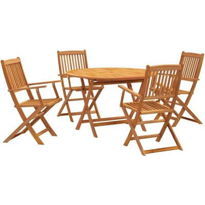 vidaXL 3203352 Gartenset aus Massivholz Akazie - 5-teilig vidaXL 3203352 Gartenset aus Massivholz Akazie - 5-teilig