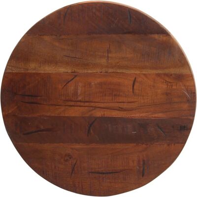vidaXL 370034 reclaimed wood round table top - table part vidaXL 370034 reclaimed wood round table top - table part