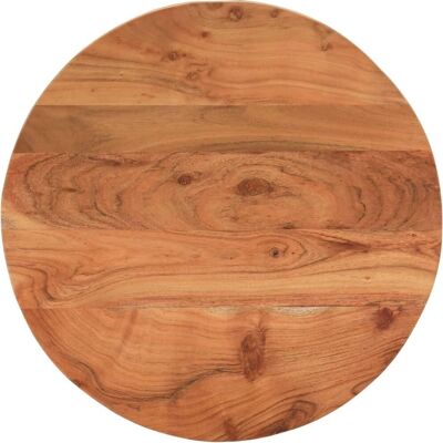 vidaXL Runder Holztischplatte - 60cm Massiv Akazie vidaXL Runder Holztischplatte - 60cm Massiv Akazie