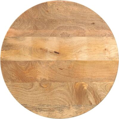 vidaXL Mangoholz Runder Tischplatte - Tisch vidaXL Mangoholz Runder Tischplatte - Tisch