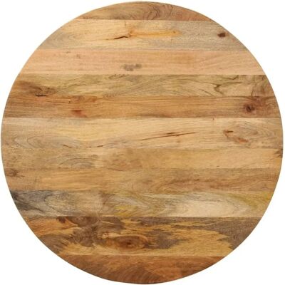 vidaXL Ronde mango houten tafelblad 80x2,5 cm - Tafelblad vidaXL Ronde mango houten tafelblad 80x2,5 cm - Tafelblad