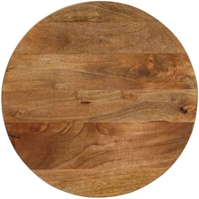 vidaXL Runder Mangoholz Tischplatte 50x2,5cm Ersatzplatte vidaXL Runder Mangoholz Tischplatte 50x2,5cm Ersatzplatte