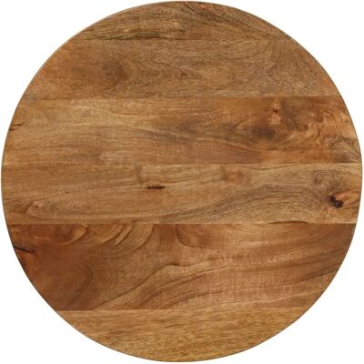 vidaXL Round Mango Wood Table Top - Table Top vidaXL Round Mango Wood Table Top - Table Top