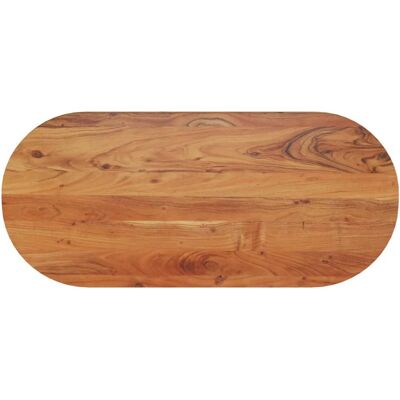 vidaXL 90x40x3,8 cm Ovaali Massiivinen Akasiapöytälevy - Pöytän tyyppi vidaXL 90x40x3,8 cm Ovaali Massiivinen Akasiapöytälevy - Pöytän tyyppi