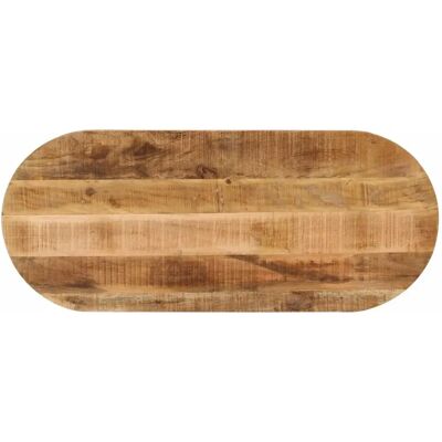 vidaXL Oval Mango Wood Table Top - Table Part vidaXL Oval Mango Wood Table Top - Table Part