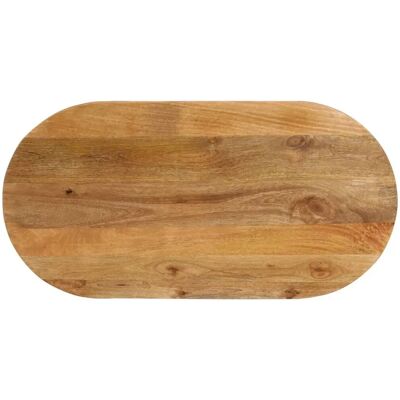 vidaXL Table Top Replacement Board - Oval Solid Mango Wood - 140x50 cm vidaXL Table Top Replacement Board - Oval Solid Mango Wood - 140x50 cm