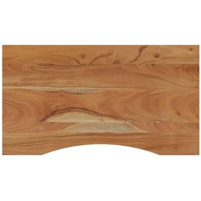 vidaXL Akazien Holz Rechteckige Schreibtischplatte - 90x50x2.5 cm vidaXL Akazien Holz Rechteckige Schreibtischplatte - 90x50x2.5 cm