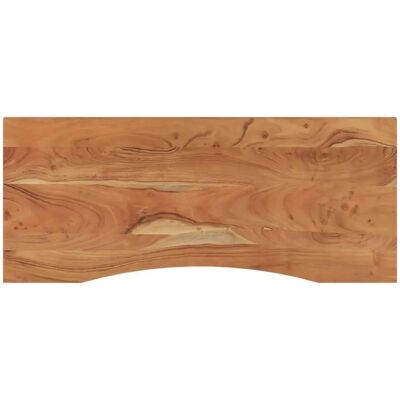 vidaXL 110x50x2,5 cm Massiv Akazien Schreibtischplatte - Rechteckig vidaXL 110x50x2,5 cm Massiv Akazien Schreibtischplatte - Rechteckig