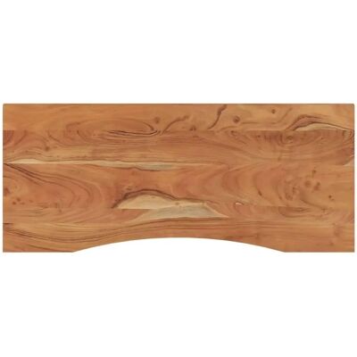 vidaXL 120x50x2,5 cm Massiv Akazien Tischplatte - Schreibtischplatte vidaXL 120x50x2,5 cm Massiv Akazien Tischplatte - Schreibtischplatte