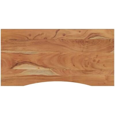 vidaXL Rechteckige Akazienholz Tischplatte - 120x60 cm vidaXL Rechteckige Akazienholz Tischplatte - 120x60 cm