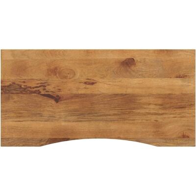 vidaXL 120x60x2,5 cm Rustikaler Mangoholz Schreibtischplatte vidaXL 120x60x2,5 cm Rustikaler Mangoholz Schreibtischplatte