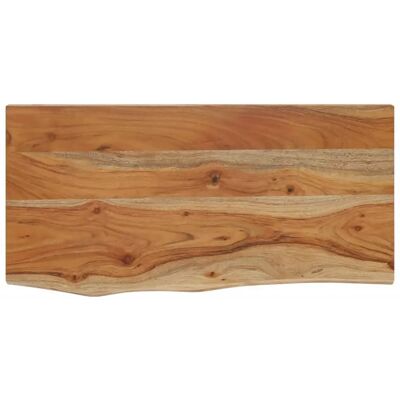 Mensola a parete rettangolare legno di acacia 60x30x2,5 cm - Mensola A Parete Mensola a parete rettangolare legno di acacia 60x30x2,5 cm - Mensola A Parete