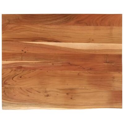 vidaXL 370267 Wooden Desk Top - Rectangular Solid Acacia Wood - 90x80 cm vidaXL 370267 Wooden Desk Top - Rectangular Solid Acacia Wood - 90x80 cm