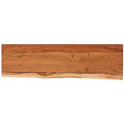 Estante parete legno acacia massiccio bordo naturale 60x20x3,8 cm - Estante Estante parete legno acacia massiccio bordo naturale 60x20x3,8 cm - Estante