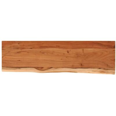 vidaXL Wandregal 90x30x3,8 cm - Wandregal - Massivholz - Braun vidaXL Wandregal 90x30x3,8 cm - Wandregal - Massivholz - Braun