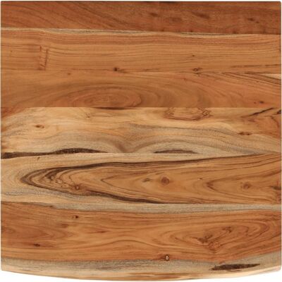 vidaXL Wandregal 40x40x3,8 cm - Wandregal - Massivholz Akazie Baumkante vidaXL Wandregal 40x40x3,8 cm - Wandregal - Massivholz Akazie Baumkante