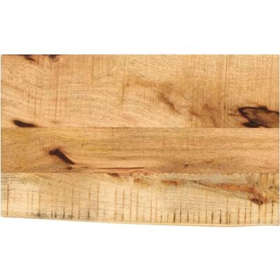 vidaXL Mangoholz Tafelplatte - Rustikale Naturkante - 60x20x2,5 cm - Esstischplatte vidaXL Mangoholz Tafelplatte - Rustikale Naturkante - 60x20x2,5 cm - Esstischplatte